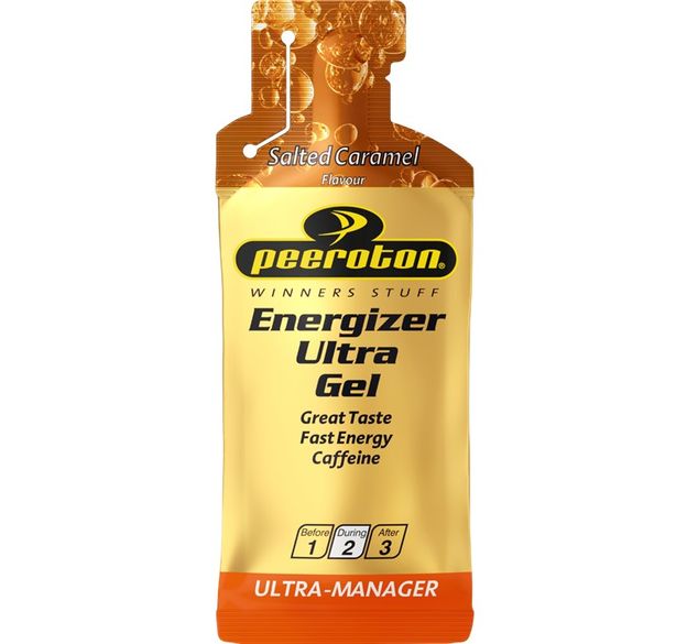 ENERGIZER Ultra Gel slaný karamel a kofein 40g Peeroton