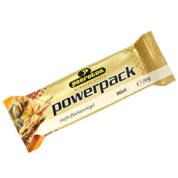 POWERPACK ovesná tyčinka müsli 70g Peeroton