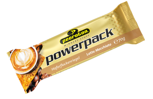 POWERPACK ovesná tyčinka Latte 70g Peeroton