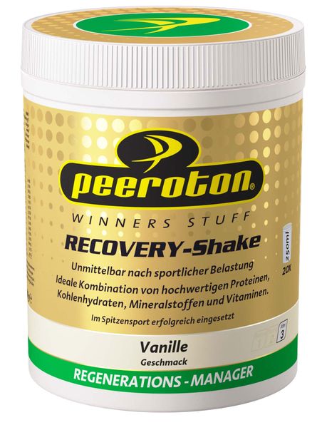 RECOVERY Shake pro rychlou regeneraci s vanilkovou příchutí 600g